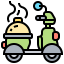 Food delivery icon 64x64