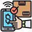 Mobile payment icon 64x64