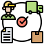 Order processed icon 64x64