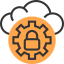 Cloud computing icon 64x64
