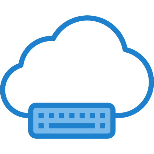 Cloud computing ícono