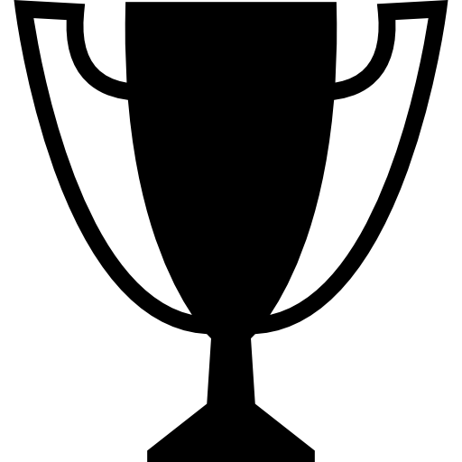 Trophy shape icon