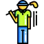 Golfer icon 64x64