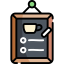 Chalkboard icon 64x64