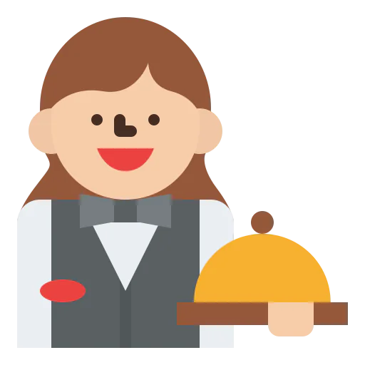 Waitress icon