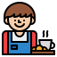 Barista icon 64x64