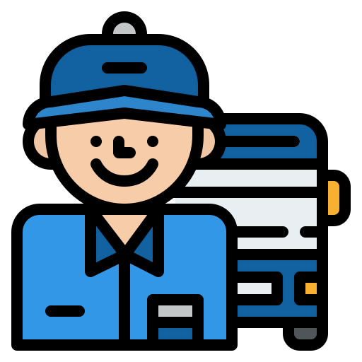 Bus driver icon