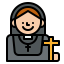 Nun icon 64x64