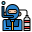 Scuba diving instructor 상 64x64