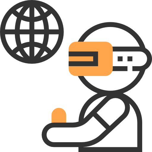 Virtual reality icon