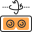 Virtual reality icon 64x64