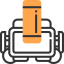 Virtual reality icon 64x64