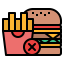 No fast food Ikona 64x64