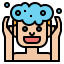 Hair washing icon 64x64