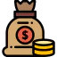 Money bag icon 64x64