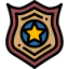 Police badge icon 64x64