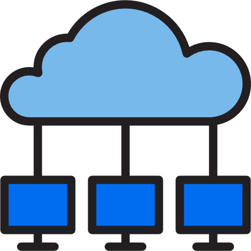Cloud computing アイコン