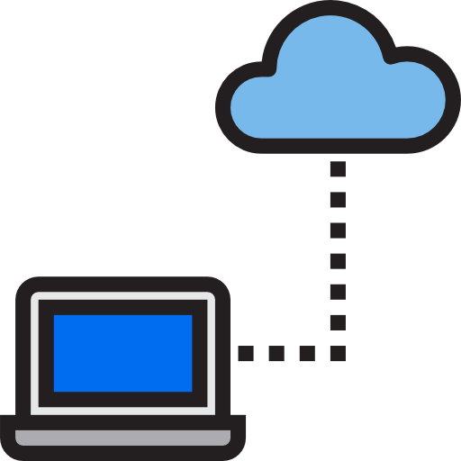 Cloud network icon