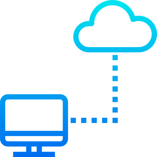 Cloud network icon