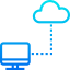Cloud network icon 64x64