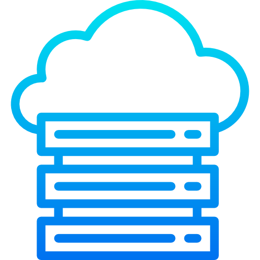 Cloud storage icon