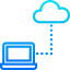 Cloud network icon 64x64