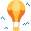 Hot air balloon icon 64x64