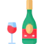 Wine bottle icon 64x64