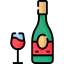 Wine bottle icon 64x64