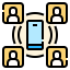 Online conference icon 64x64