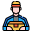 Delivery man icon 64x64