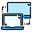 Computer screen icon 64x64