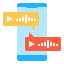 Voice message アイコン 64x64