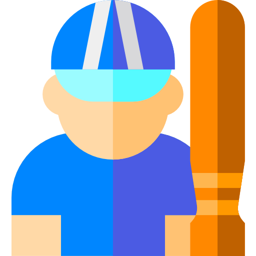 Baseball player icon
