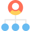 Hierarchical structure icon 64x64