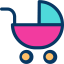Stroller icon 64x64
