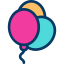 Balloons icon 64x64