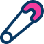 Safety pin icon 64x64