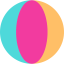 Beach ball icon 64x64