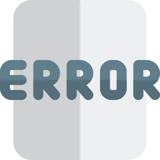 Corrupted file icon