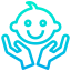 Baby boy icon 64x64