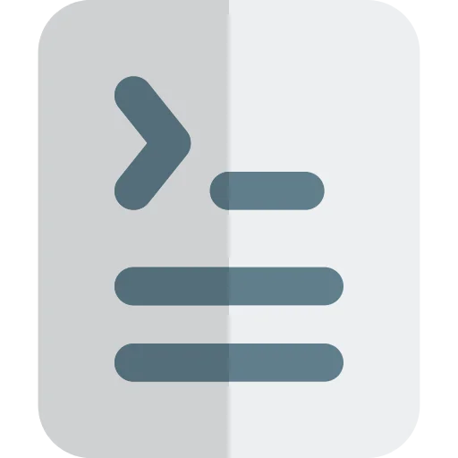 Code terminal icon