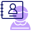 Phone book icon 64x64