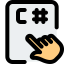 Click アイコン 64x64