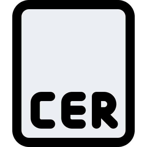 Certification ícone