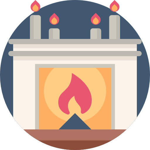 Fireplace icon