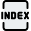 Index アイコン 64x64