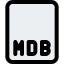 Mdb file іконка 64x64