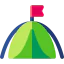 Camping tent іконка 64x64
