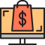 Shopping bag icon 64x64